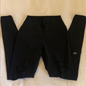 Alo Yoga High Waist Ripped Warrior Leggings